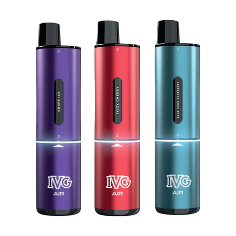 Buy cheapest online 4 in 1 IVG Air 2400 Puffs Prefilled Pod Kit - Complaint June 1st (Ban Proof) at lowest price in uk