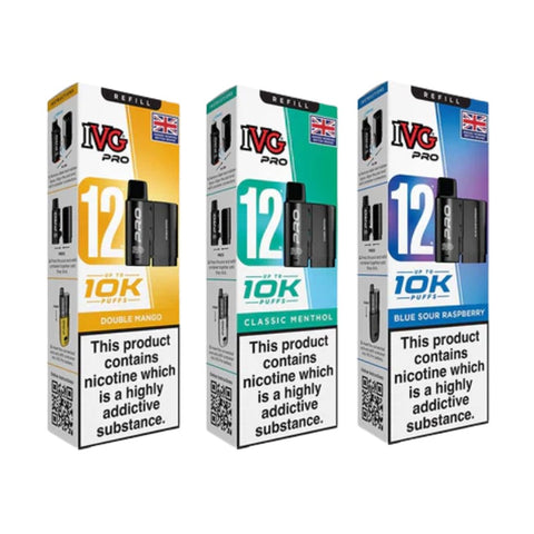 Buy cheapest online IVG Pro 12 Prefilled Pod - Compliant June 1st (Ban Proof) at lowest price in uk
