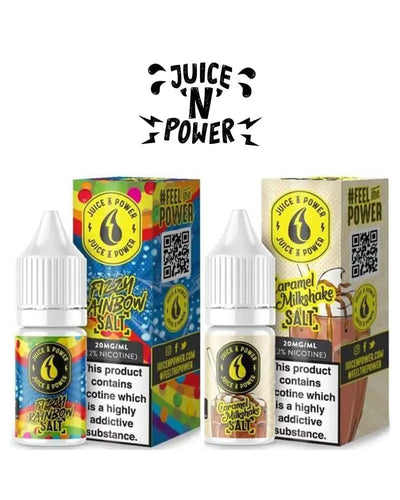 Buy cheapest online Juice N Power Nic Salts 10ml at lowest price in uk