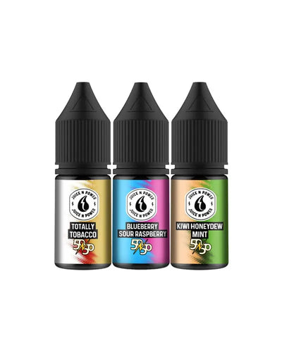 Buy cheapest online Juice and Power 50/50 10ml (Any 10 for £25) at lowest price in uk