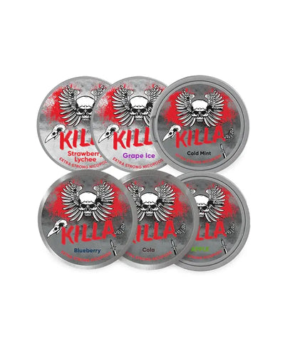 Buy cheapest online Killa Nicotine Pouches 16.5mg at lowest price in uk