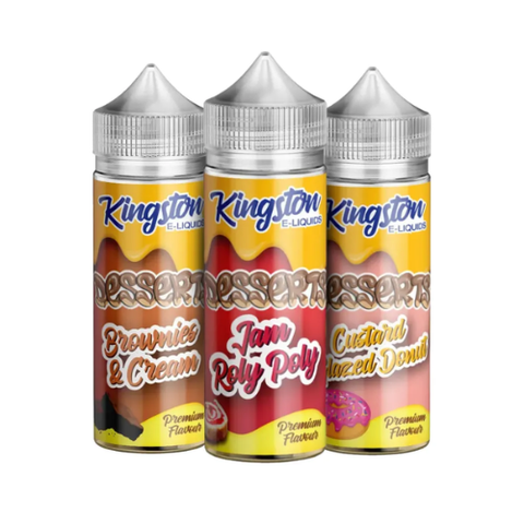 Kingston Desserts 100ML E-Liquid Shortfill