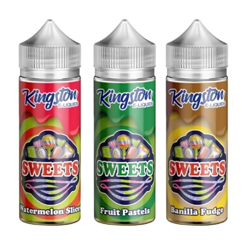 Buy cheapest online Kingston Sweets 100ML E-Liquid Shortfill at lowest price in uk