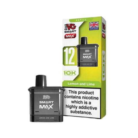 Buy cheapest online IVG Smart Max Prefilled Pods - Compliant June 1st (Ban Proof) Lemon and Lime at lowest price in uk