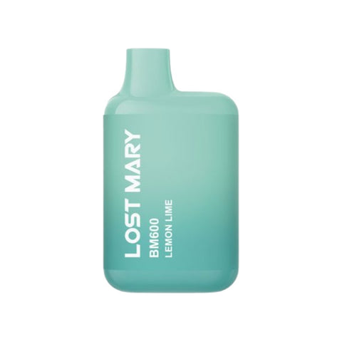 Buy cheapest online Lost Mary BM600 Puffs Pod Kit - Complaint June 1st (Ban Proof) Lemon Lime at lowest price in uk