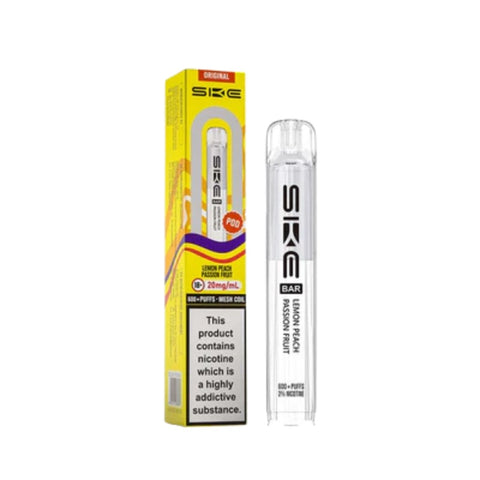 Buy cheapest online Ske Crystal 600 Prefilled Pods (Ban Proof) Lemon Peach Passion Fruit at lowest price in uk