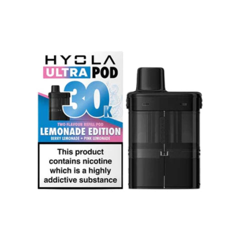 Buy cheapest online Hyola Ultra 30K Prefilled Pods - Compliant Post June 1st (Ban Proof) Lemonade Edition at lowest price in uk
