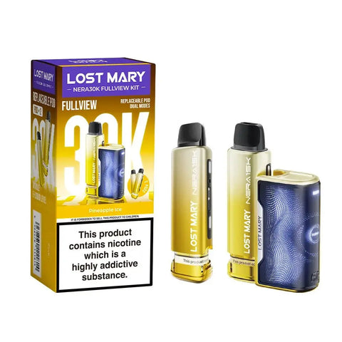 Buy cheapest online Lost Mary Nera 30K Full View Prefilled Pod Kit - Complaint June 1st (Ban Proof) Pineapple Ice at lowest price in uk