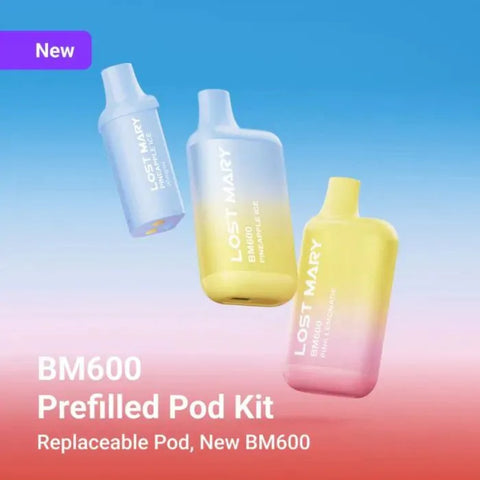 Buy cheapest online Lost Mary 600 Prefilled Pod Kit at lowest price in uk