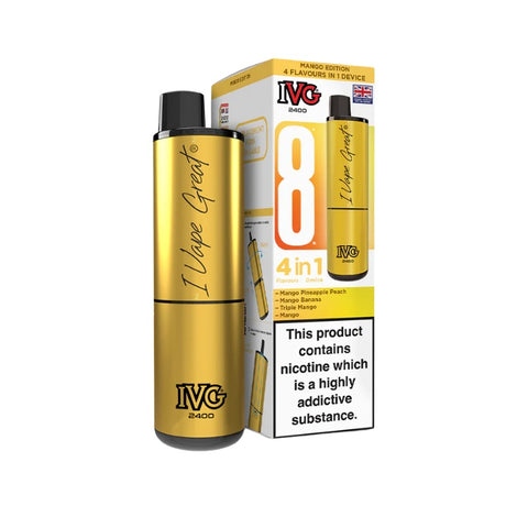 Buy cheapest online IVG 2400 Prefilled Pod Kit - Complaint June 1st (Ban Proof) at lowest price in uk