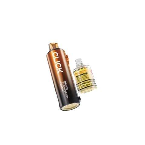Buy cheapest online Pyne Pod Click 50000 Puffs Prefilled Pods - Complaint June 1st (Ban Proof) Mango Strawberry Peach at lowest price in uk