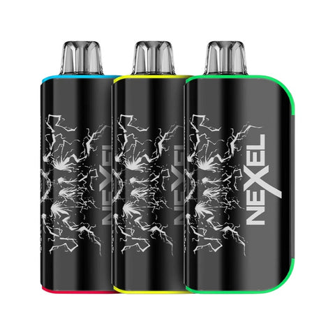 Buy cheapest online Nexel Thunder 15000 Puffs Prefilled Pod Kit at lowest price in uk