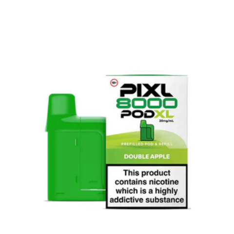 Buy cheapest online PIXL 8000 Prefilled Pods Double Apple at lowest price in uk