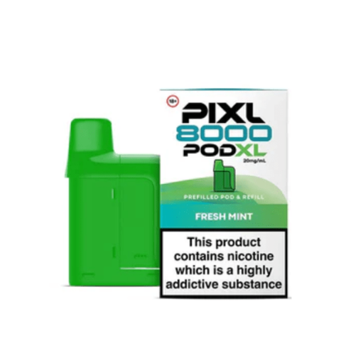 Buy cheapest online PIXL 8000 Prefilled Pods Fresh Mint at lowest price in uk