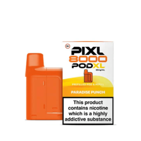 Buy cheapest online PIXL 8000 Prefilled Pods Paradise Punch at lowest price in uk
