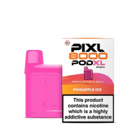 Buy cheapest online PIXL 8000 Prefilled Pods Pineapple Ice at lowest price in uk