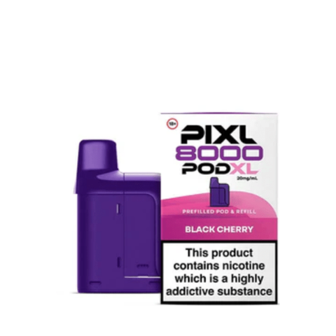 Buy cheapest online PIXL 8000 Prefilled Pods Black Cherry at lowest price in uk