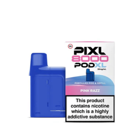 Buy cheapest online PIXL 8000 Prefilled Pods Pink Razz at lowest price in uk