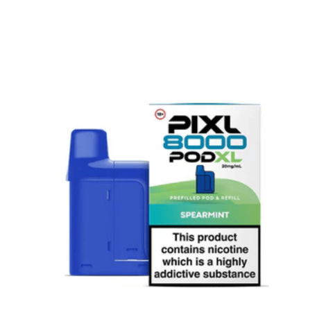 Buy cheapest online PIXL 8000 Prefilled Pods Spearmint at lowest price in uk