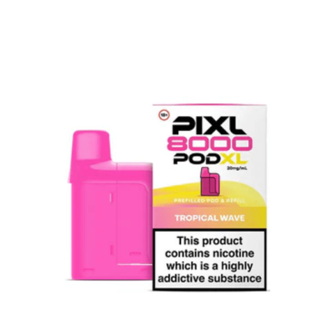 Buy cheapest online PIXL 8000 Prefilled Pods Tropical Wave at lowest price in uk
