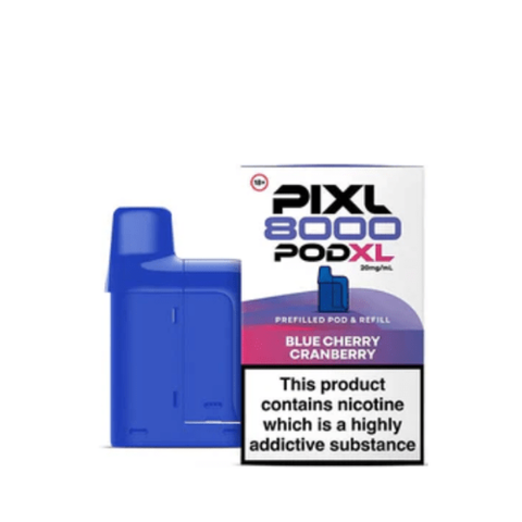Buy cheapest online PIXL 8000 Prefilled Pods Blue Cherry Cranberry at lowest price in uk