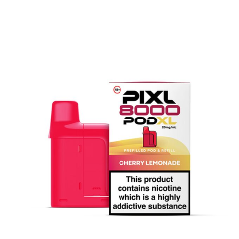 Buy cheapest online PIXL 8000 Prefilled Pods Cherry Lemonade at lowest price in uk