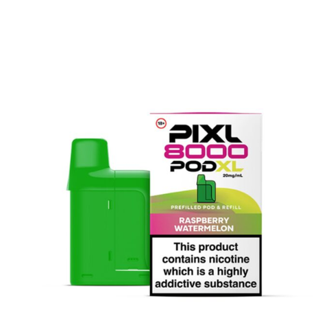 Buy cheapest online PIXL 8000 Prefilled Pods Raspberry Watermelon at lowest price in uk