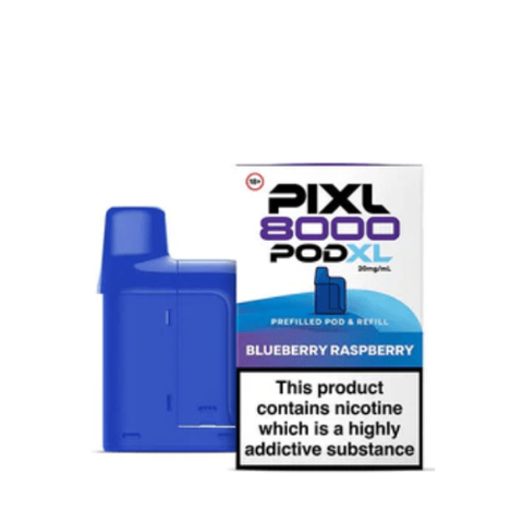 Buy cheapest online PIXL 8000 Prefilled Pods Blueberry Raspberry at lowest price in uk