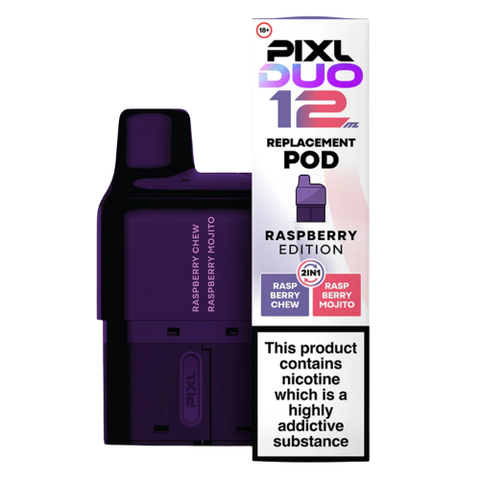 Buy cheapest online PIXL Duo 12 Prefilled Pods Raspberry Edition at lowest price in uk