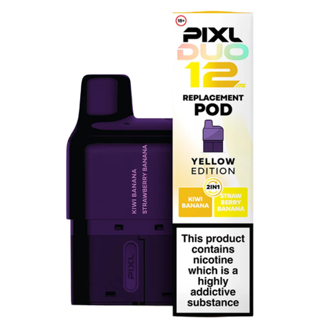 Buy cheapest online PIXL Duo 12 Prefilled Pods Yellow Edition at lowest price in uk