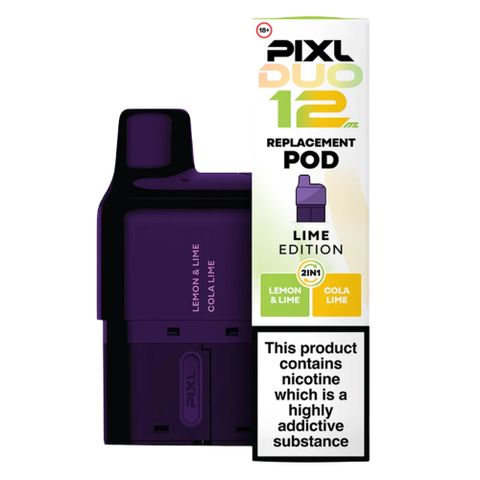Buy cheapest online PIXL Duo 12 Prefilled Pods Lime Edition at lowest price in uk