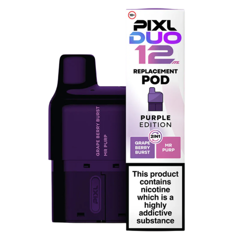 Buy cheapest online PIXL Duo 12 Prefilled Pods Purple Edition at lowest price in uk