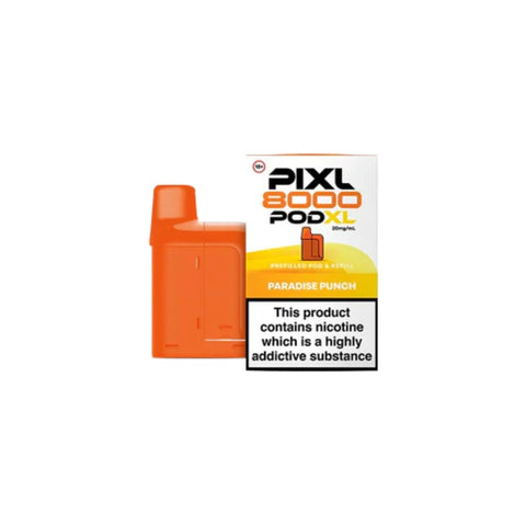 Buy cheapest online PIXL 8000 Prefilled Pods - Compliant June 1st (Ban Proof) Paradise Punch at lowest price in uk