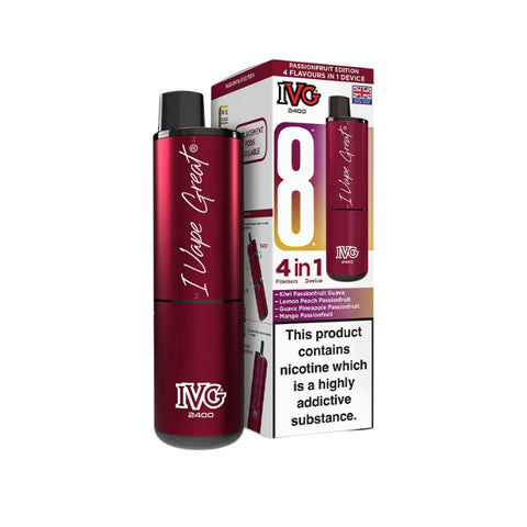 Buy cheapest online IVG 2400 Prefilled Pod Kit - Complaint June 1st (Ban Proof) at lowest price in uk