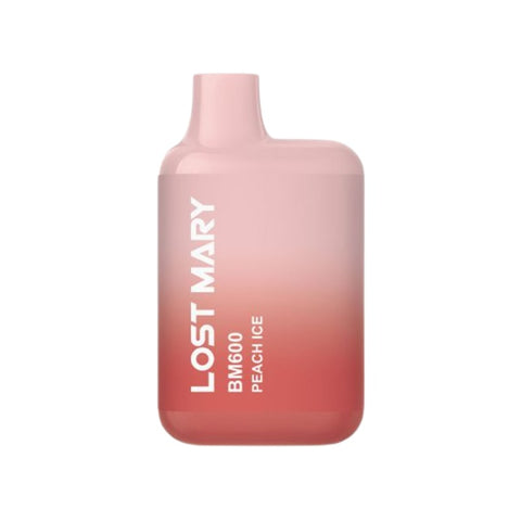 Buy cheapest online Lost Mary 600 Prefilled Pod Kit Peach Ice at lowest price in uk