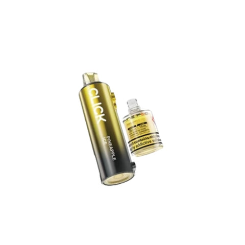 Buy cheapest online Pyne Pod Click 50000 Puffs Prefilled Pods - Complaint June 1st (Ban Proof) Pineapple Ice at lowest price in uk