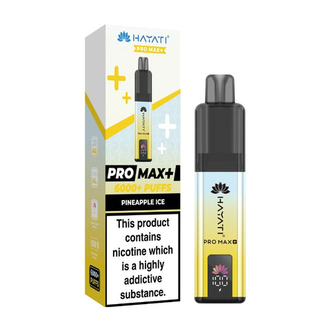 Buy cheapest online Hayati Pro Max+ 6000 Pod Kit - Complaint June 1st (Ban Proof) at lowest price in uk