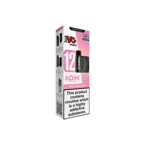 Buy cheapest online IVG Pro 12 Prefilled Pod - Compliant June 1st (Ban Proof) Pink Lemonade at lowest price in uk