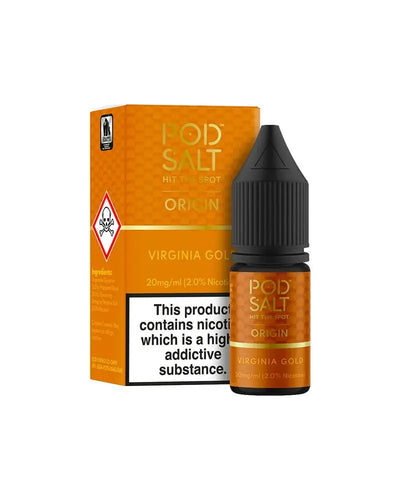 Buy cheapest online Pod Salt Origin Nic Salts 10ml-Any 10 for £15.99 at lowest price in uk