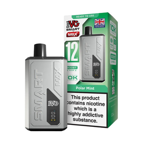 Buy cheapest online IVG Smart Max Pod Kit - Compliant June 1st (Ban Proof) Polar Mint at lowest price in uk