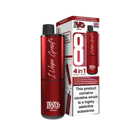 Buy cheapest online IVG 2400 Prefilled Pod Kit - Complaint June 1st (Ban Proof) at lowest price in uk