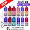 Buy cheapest online RandM Tornado 9000 Nic Salt 10ML eLiquid at lowest price in uk