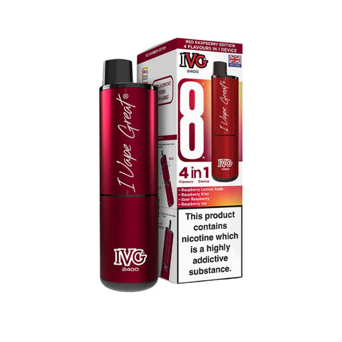 Buy cheapest online IVG 2400 Prefilled Pod Kit - Complaint June 1st (Ban Proof) at lowest price in uk