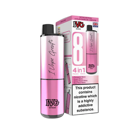 Buy cheapest online IVG 2400 Prefilled Pod Kit - Complaint June 1st (Ban Proof) at lowest price in uk