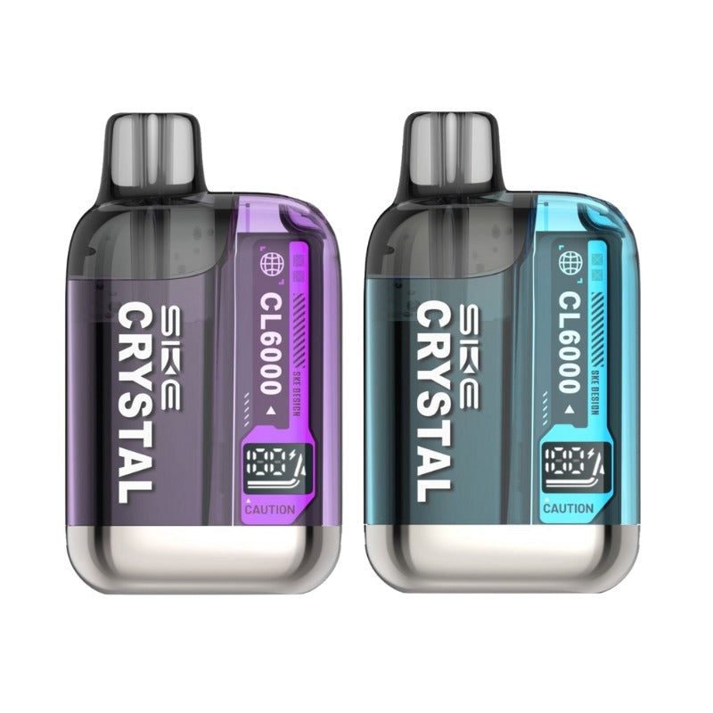 ske crystal vape cl6000 how to use SKE Crystal CL6000 Vape | £8.95 Each