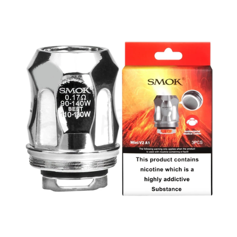 SMOK MINI V2 A1 Silver 0.17 Ohm Coil - Pack of 3