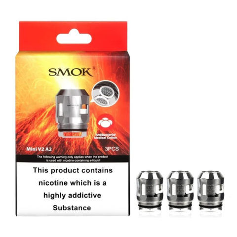 SMOK MINI V2 A2 Silver 0.2 Ohm Coil - Pack of 3