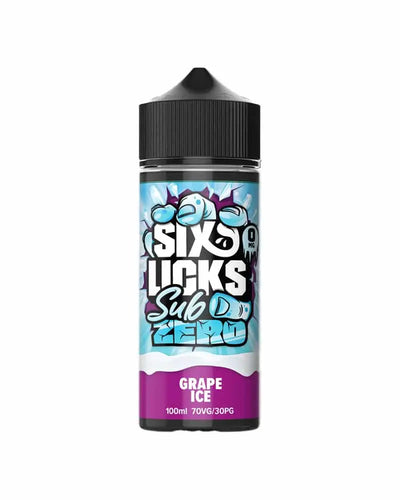Buy cheapest online Six Licks Sub Zero 100ml at lowest price in uk