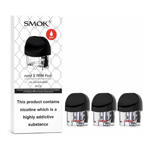 Smok Nord 2 RPM Replacement Pods - Pack of 3