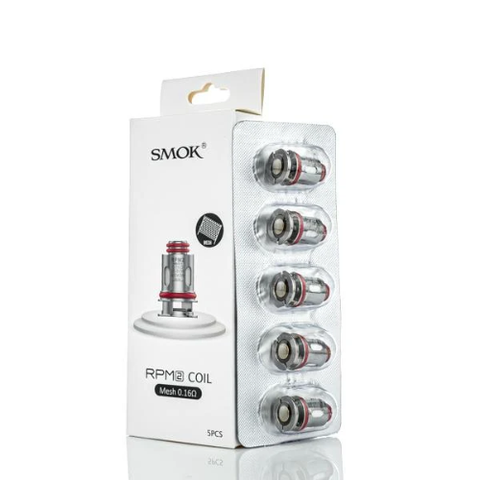 Buy cheapest online Smok RPM 2 Mesh 0.16 Ohm Coils - Pack of 5 at lowest price in uk